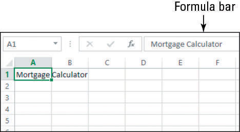 Как ввести содержимое ячейки в Excel 2013