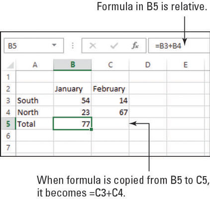 Pindahkan dan Salin Formula di Excel 2013