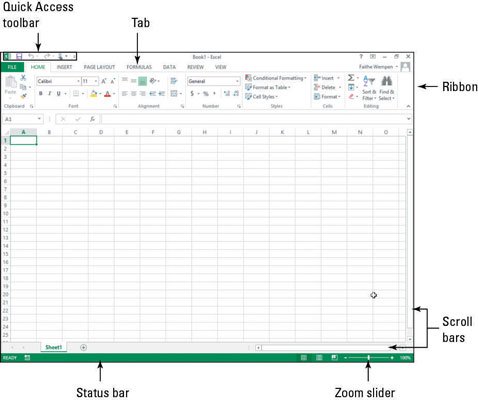 Poznaj interfejs programu Excel 2013