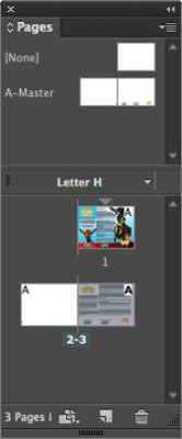 Painéis InDesign Creative Cloud