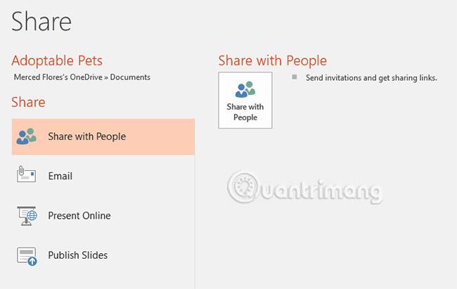 PowerPoint 2016: كيفية حفظ العرض التقديمي