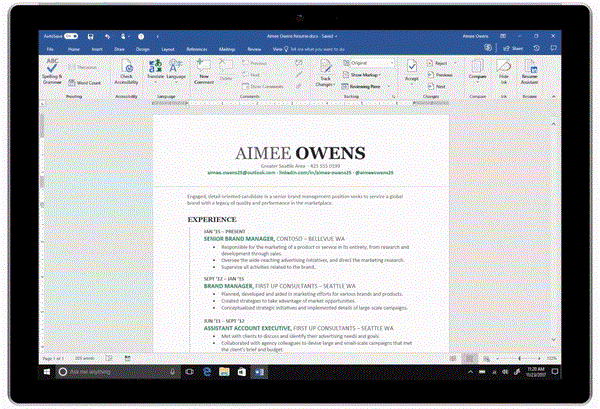 Microsoft integra LinkedIn com Word para facilitar a redação de formulários de emprego