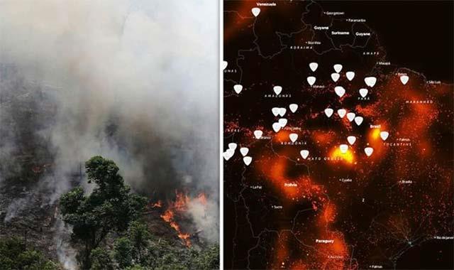 Para saintis menggunakan AI untuk meramalkan kebakaran hutan berskala besar