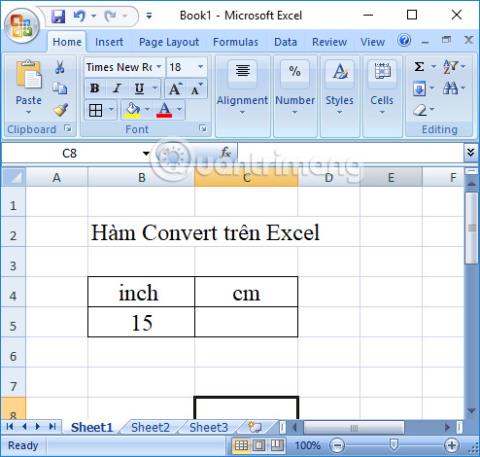 Come utilizzare la funzione Converti in Excel