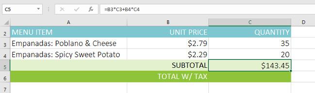 Excel 2016 - レッスン 14: Excel で複雑な数式を作成する