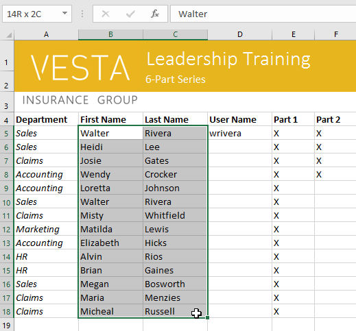 Excel 2019 (Teil 4): Zellgrundlagen