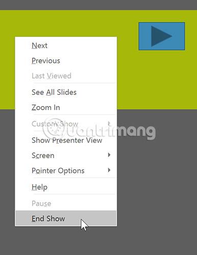 PowerPoint 2016: Butang tindakan dalam PowerPoint