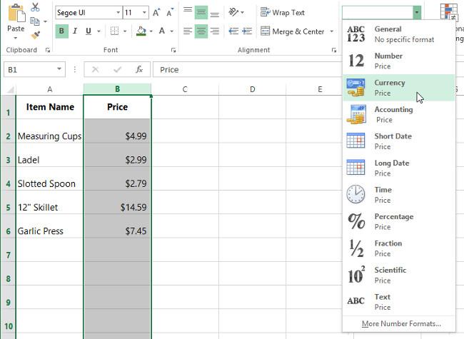 Excel 2016 - Lecția 8: Cum se formatează numere în Excel (formate de numere)