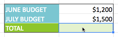 Google Sheets (Partie 5) : Créer des formules simples