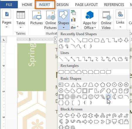 คำแนะนำฉบับสมบูรณ์สำหรับ Word 2013 (ตอนที่ 17): ภาพวาดและวิธีสร้างเอฟเฟกต์สำหรับภาพวาด