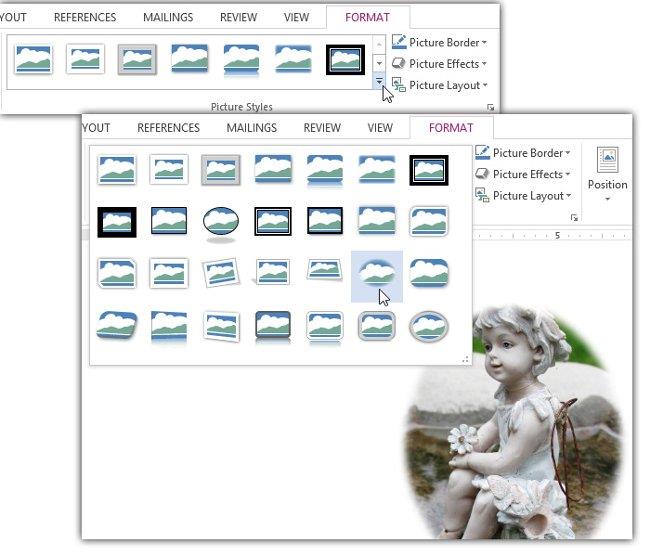คำแนะนำฉบับสมบูรณ์สำหรับ Word 2013 (ตอนที่ 16): รูปแบบรูปภาพ