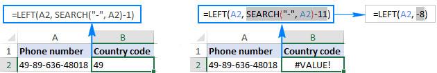 Función IZQUIERDA, cómo usar la función para cortar la cadena de caracteres izquierda en Excel