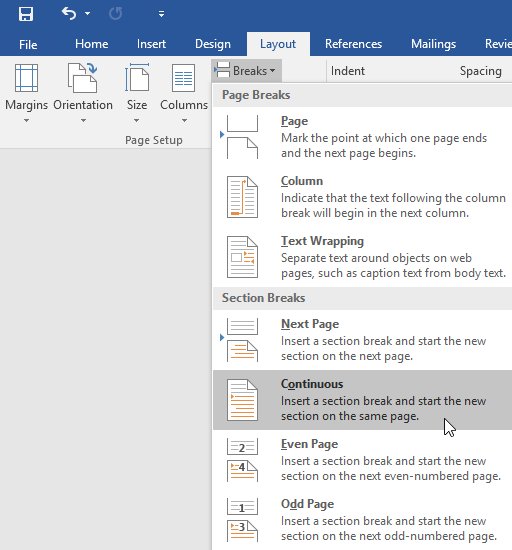 Volledige gids voor Word 2016 (deel 12): Pagina's opsplitsen en secties verdelen