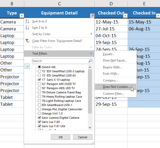 Excel 2019 (parte 19): filtrare i dati