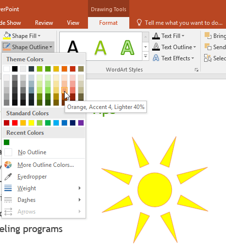 PowerPoint 2019 (Bahagian 16): Bentuk