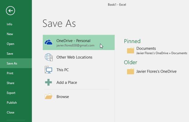 Excel 2016 - บทที่ 4: วิธีจัดเก็บและแชร์สเปรดชีต