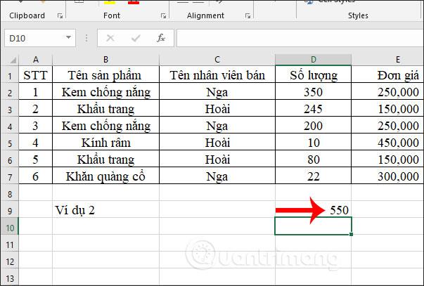 Fonction SUMIFS, comment utiliser la fonction pour additionner plusieurs conditions dans Excel