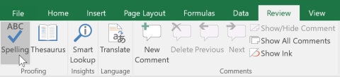 Excel 2019 (Partea 10): Verificați ortografia