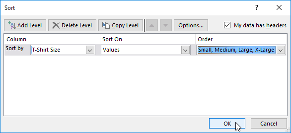 Excel 2019 (Partea 18): Sortați datele