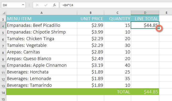 Excel 2019 (パート 14): 相対セル参照と絶対セル参照