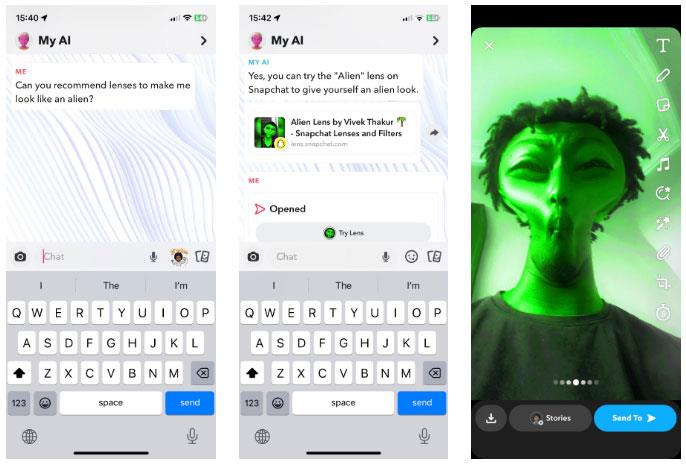 Sekiranya saya menggunakan AI atau ChatGPT Saya Snapchat?