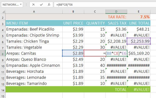 Excel 2016 - レッスン 15: 相対セル参照と絶対セル参照