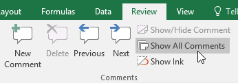 Excel 2019 (parte 24): commenti e coautori