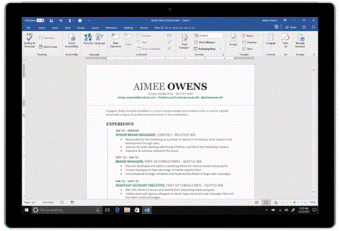 Microsoft integra LinkedIn con Word per semplificare la scrittura delle domande di lavoro