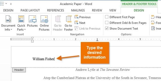 Volledige gids voor Word 2013 (deel 14): paginatitels, voetteksten en paginanummering