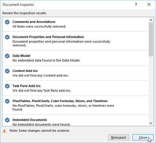 Excel 2019 (Bahagian 25): Semak dan lindungi buku kerja