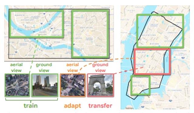 El modelo de IA utiliza datos aéreos y terrestres para navegar a zonas difíciles de observar