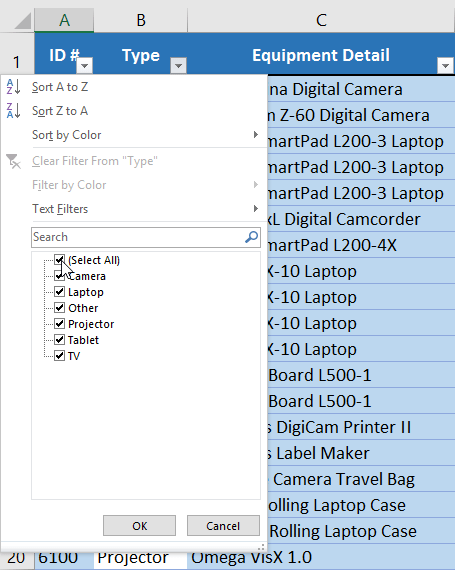 Excel 2019 (Partea 19): Filtrați datele