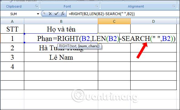 Função RIGHT, como usar a função para cortar a string de caracteres à direita no Excel