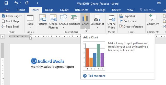 Guia completo do Word 2016 (Parte 22): Como criar gráficos