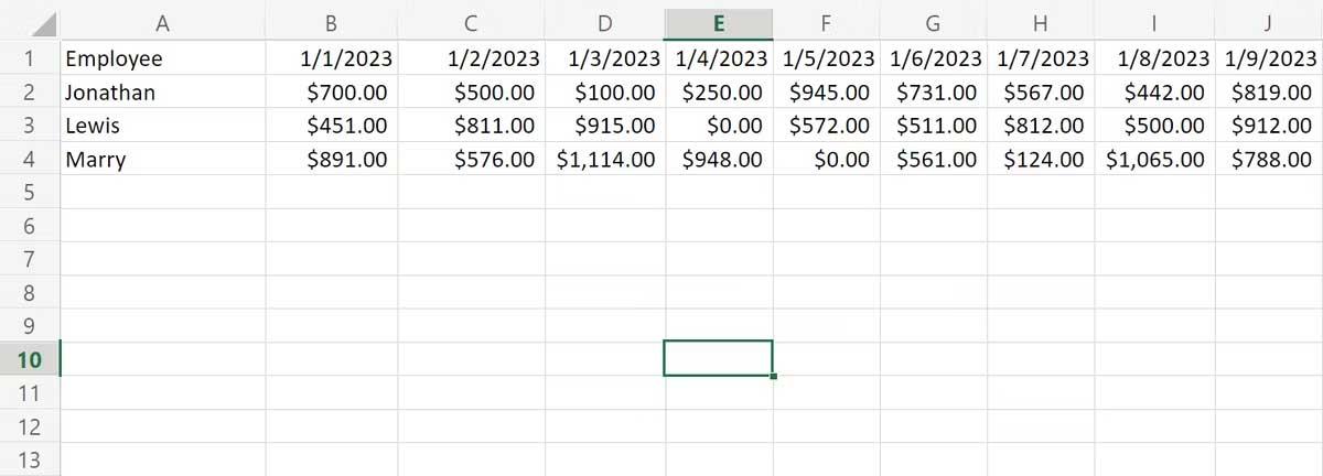 Mogelijk weet u niet hoe u de OFFSET-functie in Excel moet gebruiken