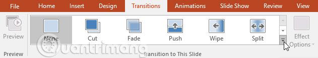 PowerPoint 2016: トランジション効果を適用する