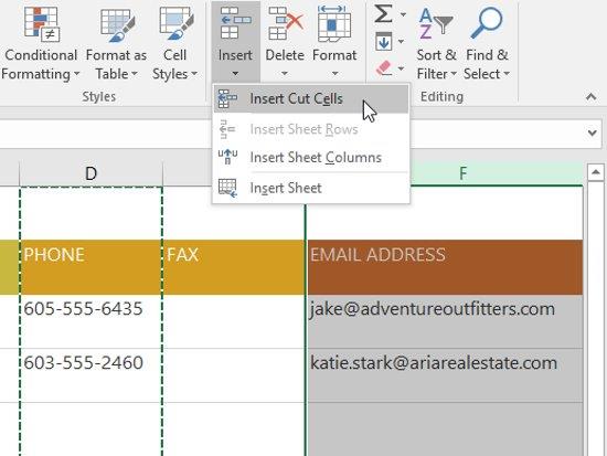 Excel 2016 - Pelajaran 6: Tukar saiz lajur, baris dan sel dalam Excel