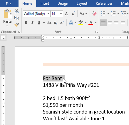 Vollständiger Leitfaden zu Word 2016 (Teil 4): Text formatieren