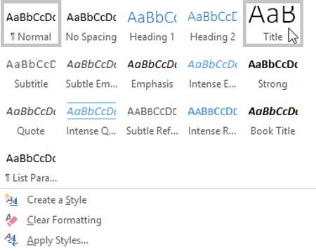 Word 2016 完全ガイド (パート 27): スタイルの使い方