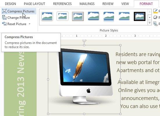 Guide complet de Word 2013 (Partie 16) : Format d'image