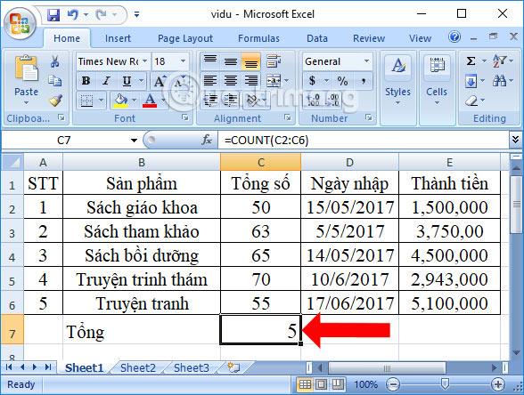 Función CONTAR en Excel: la fórmula y el uso más simples de esta función de conteo