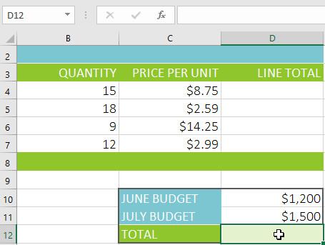 Excel 2016 - レッスン 13: Excel の数式の概要