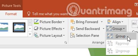 PowerPoint 2016: จัดเรียงและจัดกลุ่มวัตถุ