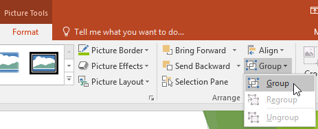 PowerPoint 2019 (Bahagian 17): Jajar, susun dan kumpulkan objek