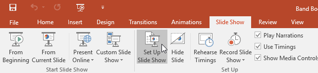 PowerPoint 2019 (Bahagian 11): Mempersembahkan tayangan slaid