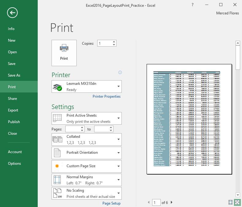 Excel 2016 - Lecția 12: Formatați pagini și imprimați foi de calcul în Excel