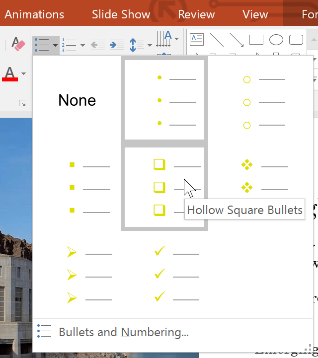 PowerPoint 2019 (Partie 12) : Liste