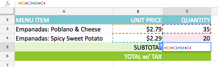 Google Sheets (Partie 6) : Créer des formules complexes