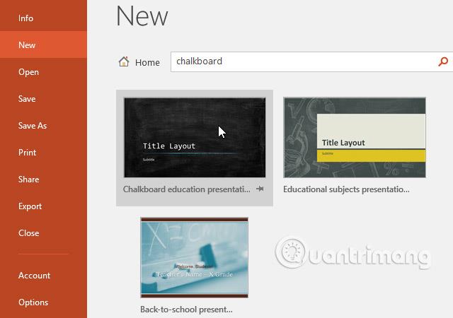 PowerPoint 2016: Buat dan buka pembentangan