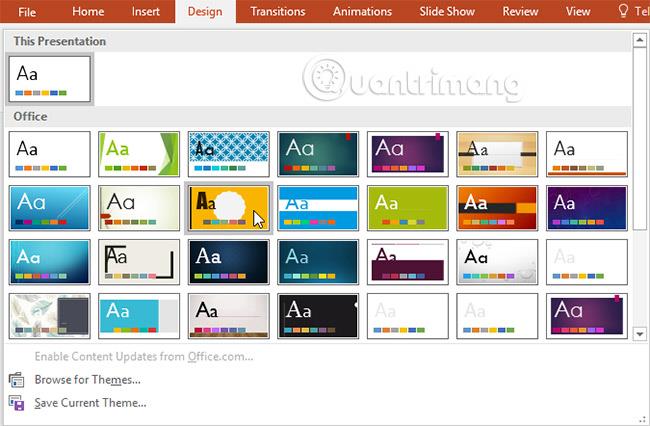 PowerPoint 2016: أساسيات الشرائح